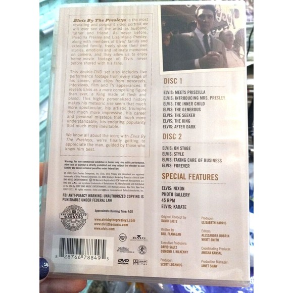 Elvis By the Presleys (DVD, 2005, 2-Disc Set) - Picture 2 of 4